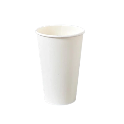 16oz 단일 벽 종이컵